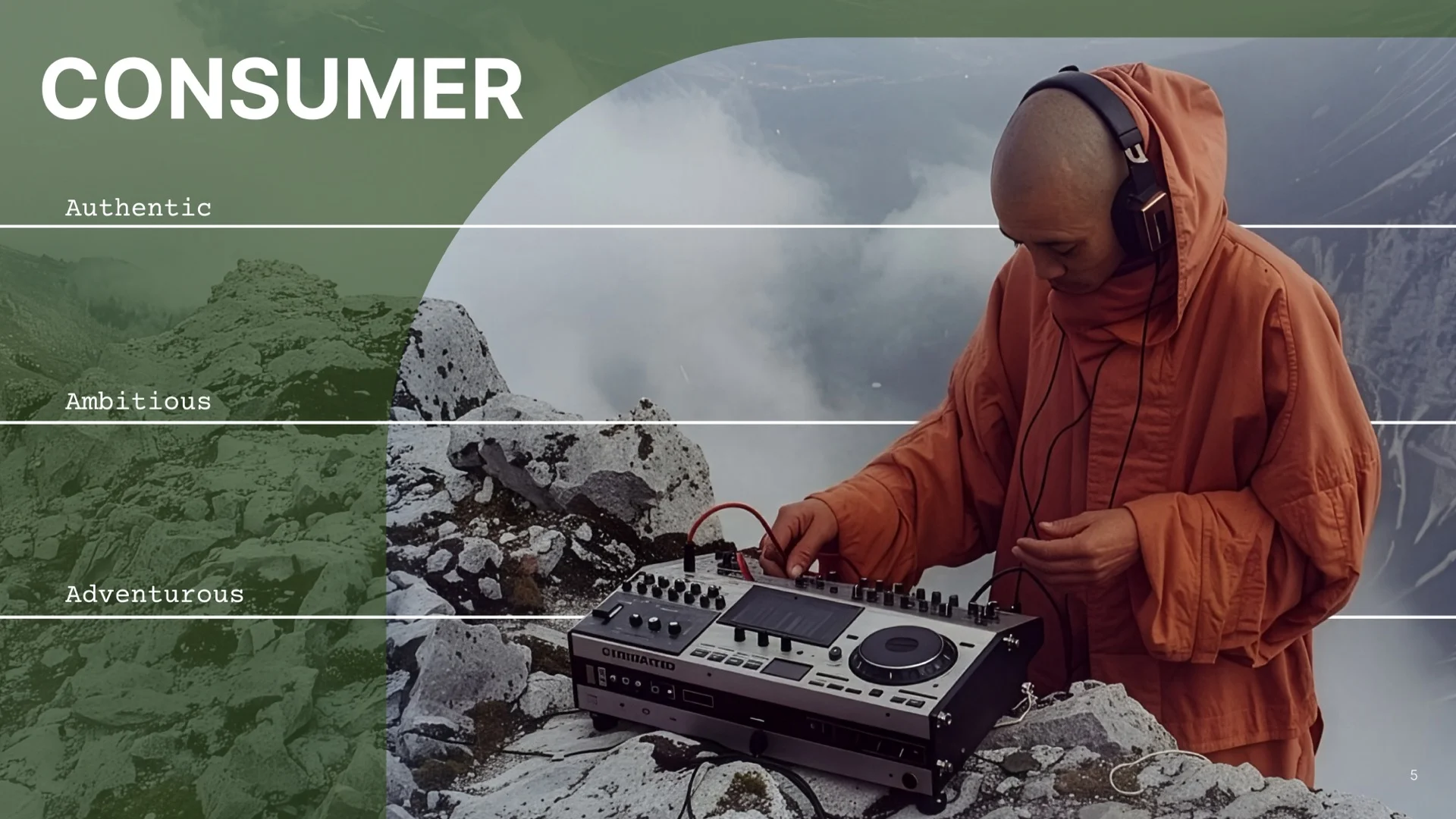 Newo branding presentation slide 5